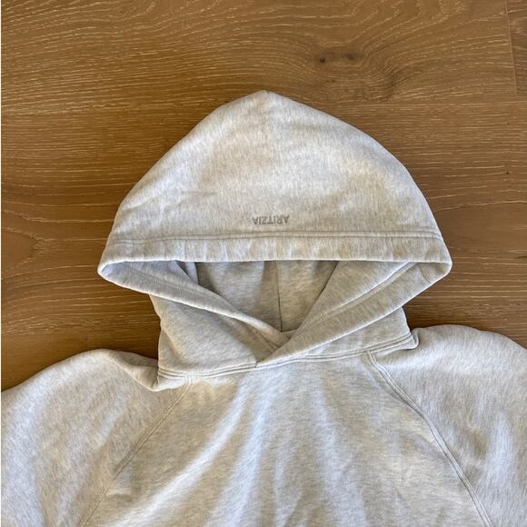 Aritzia Hoodie Sweatfleece Size XS Gray - Picture 2 of 5